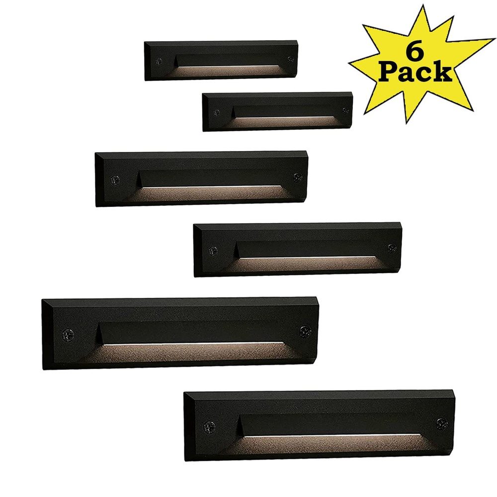 6-Pack of STLA06 Low Voltage Step Lights | Outdoor Deck Lights – Sun ...