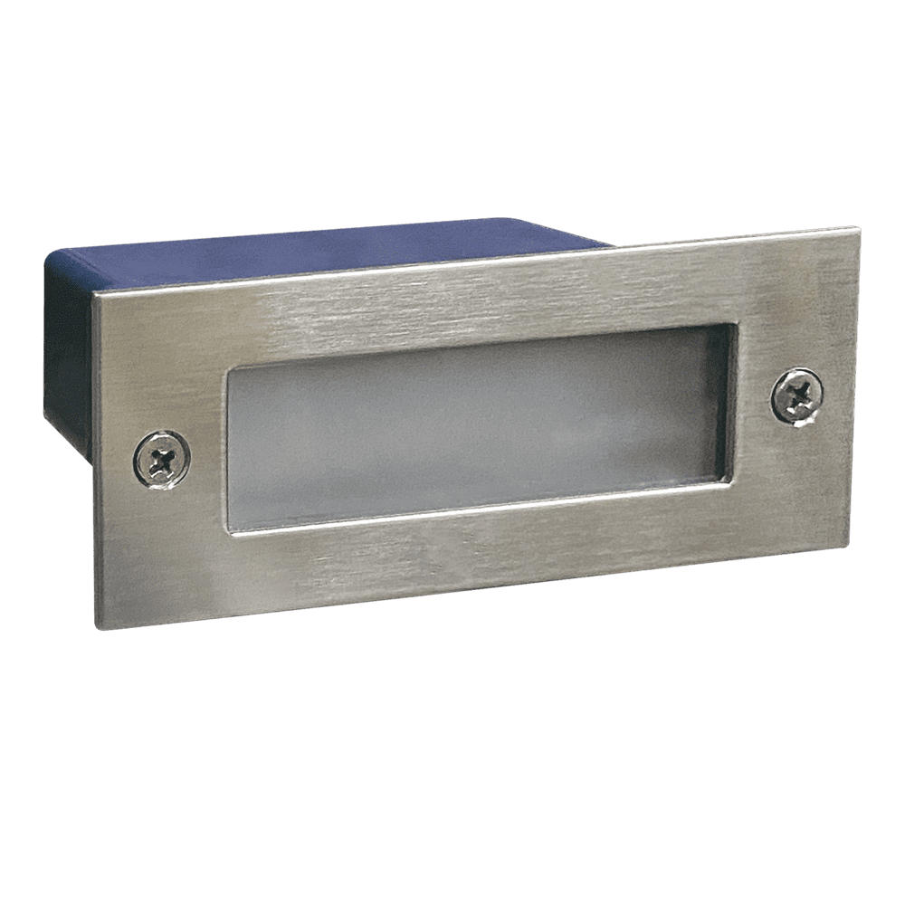 STS02 Stainless Steel Step Light | 3W 3000K Warm White Integrated LED