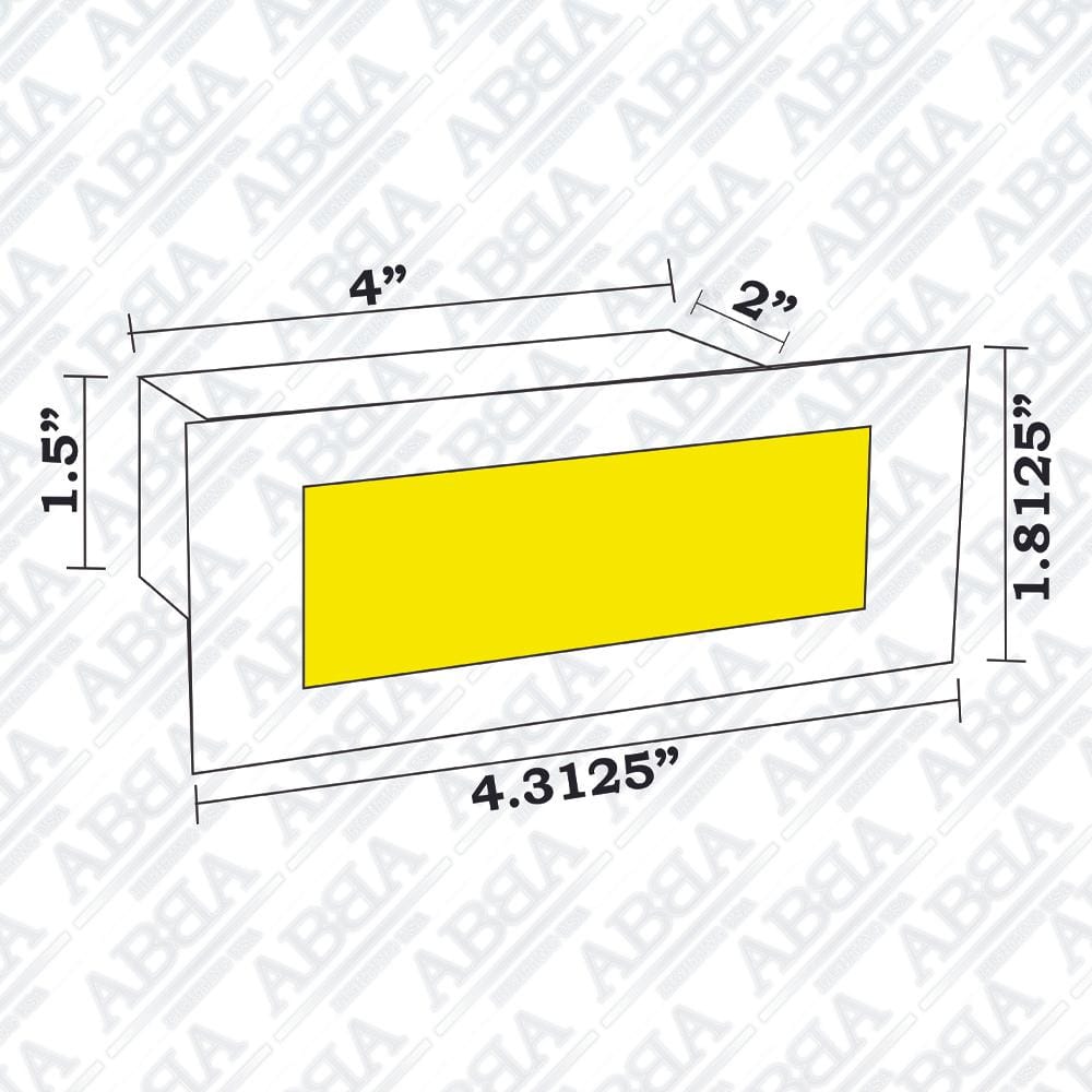 STS02 Outdoor Recessed Brick Wall Light LED Step/ Stair Lighting Fixture.