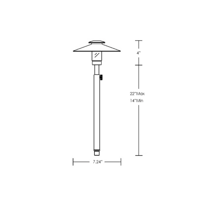 BPLP06 Stelvio Black Brass Adjustable Path Light 4x/8x/12x G4 2W Dimmable 2700K Package Low Voltage Outdoor Lighting