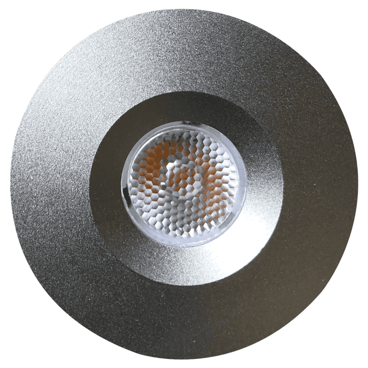 CB15 Round Recessed Cast Aluminum Cabinet Light Energy Saving Dimmable LED Downlighting.