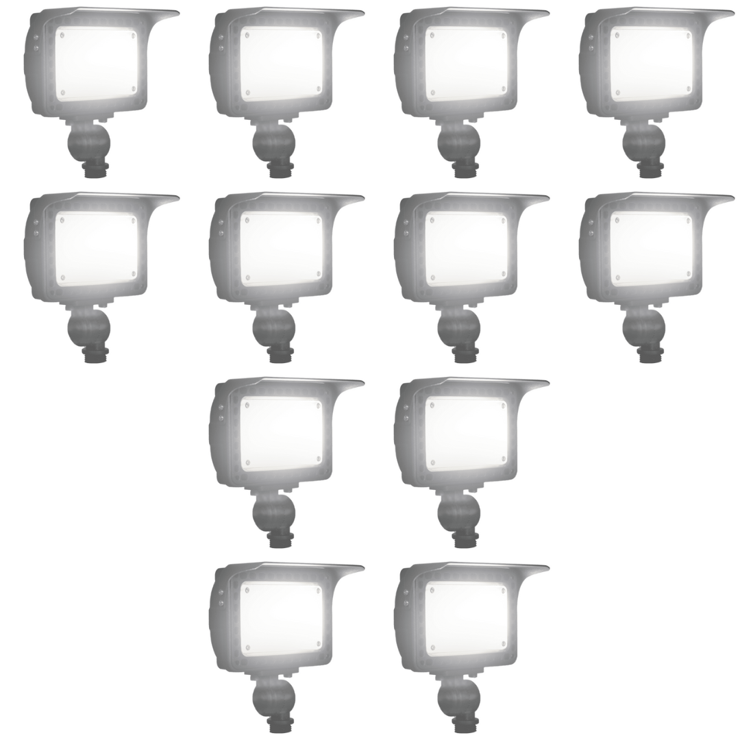 FLA20 4x/8x/12x Package Aluminum 20W Outdoor LED Low Voltage Landscape Lighting Flood Light