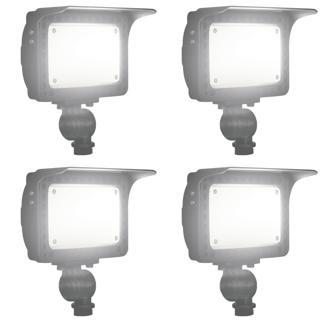 FLA20 4x/8x/12x Package Aluminum 20W Outdoor LED Low Voltage Landscape Lighting Flood Light