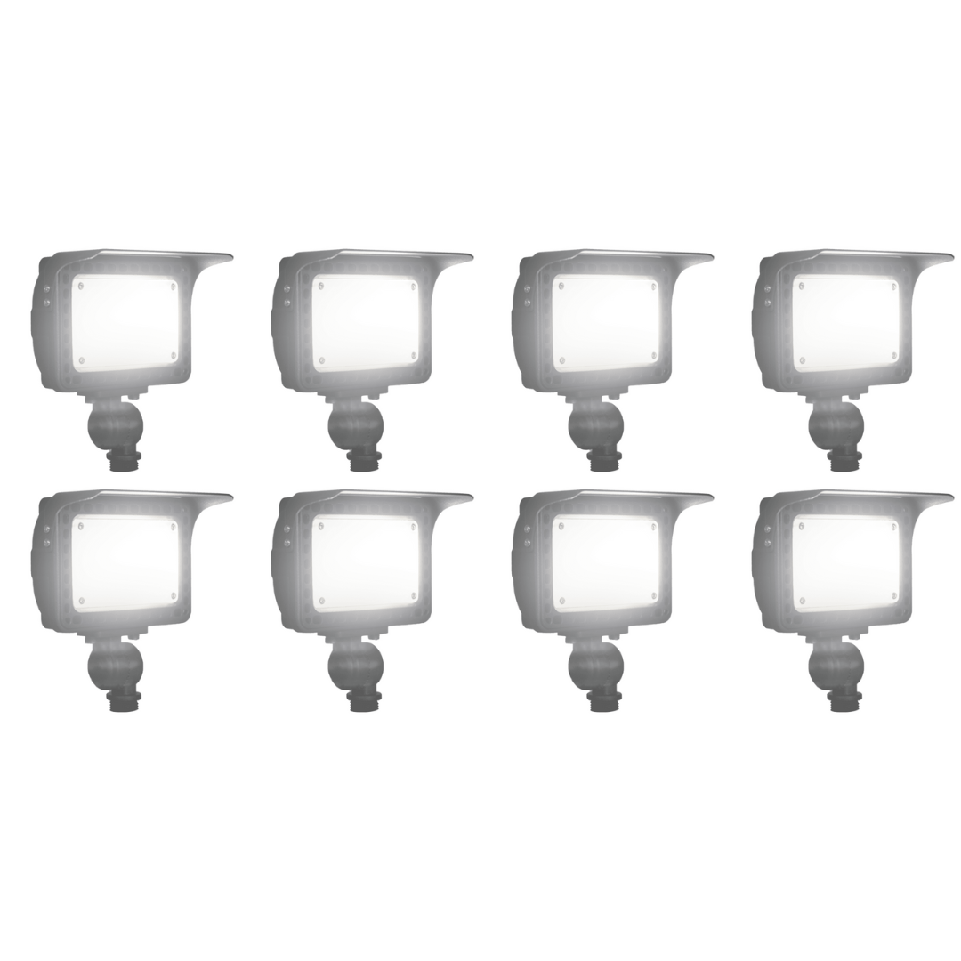 FLA20 4x/8x/12x Package Aluminum 20W Outdoor LED Low Voltage Landscape Lighting Flood Light